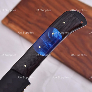 Hand Forged Oxide Coated Stainless Steel <b>Bread</b> <b>Knife</b> 15 Inches Full Tang OEM ODM Available Customizable with Leather Sheath - Product Image 5