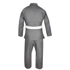 Kimono de judo de qualité supérieure, confortable, style actuel, uniforme blanc unisexe, matière Spandex/Poly/Coton, utilisation toute saison, pas cher - Product Image 4