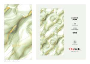 กระเบื้องพอร์ซเลนเคลือบเงาหรูหรา ขนาด 24x48 นิ้ว พื้นผิวเงาสูง พรีเมียม สำหรับตกแต่งผนังและพื้นสไตล์โมเดิร์น - Product Image 5