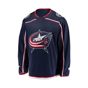 Maillot de hockey sur glace fabriqué au Pakistan, respirant, 100% polyester, avec design personnalisé par sublimation - Product Image 2