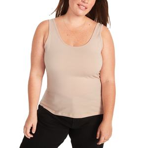 เสื้อกล้ามแขนกุดสไตล์วินเทจของผู้หญิงเสื้อลำลองทรงหลวมระบายอากาศผ้าฝ้ายสแปนเด็กซ์ไร้รอยต่อสไตล์ใหม่ - Product Image 4