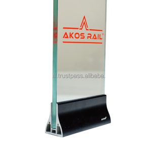 Sistema de canal continuo de alta resistencia Barandillas de aluminio duraderas para balcón Piscina Escaleras Apartamentos Hospitales Hoteles - Product Image 3