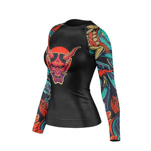 High Demanded Product Custom MMA Men Rash Guard for Outdoor Usage Fully Customized Sublimation Printing Rash Guards for Men's - Product Image 2