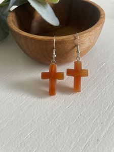 Premium Handmade Resin <b>Earrings</b> for Women and Girls, Lightweight Decorative Resin Jewelry with Unique Designs for Daily Wear - Product Image 6