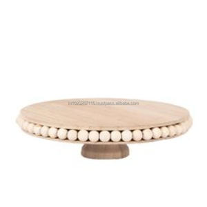 Rustic <b>wooden</b> <b>cake</b> <b>stand</b> for dessert table decorations in weddings birthday parties and special family gatherings - Product Image 1