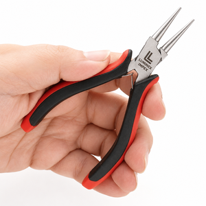 LUMINEX IMPEX LUB=113 <b>Long</b> <b>Nose</b> Stainless Steel Lightweight Jewelry Making Polishing Pliers Smooth Work - Product Image 4