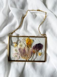Cadre photo flottant géométrique en métal, support mural pour plantes séchées, présentoir en verre, décoration intérieure, vente en gros, cadre en verre artistique personnalisé - Product Image 5