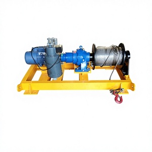 1 Ton Electric Winch Machine 40m Lifting Height | 10mm Wire Rope | Rotorq Gearbox | BBL Motor | Intorq DC Disc Brake + SNT Thrus - Product Image 1