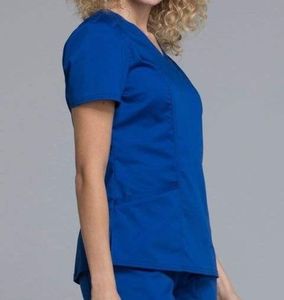 Reusable Wholesale High-quality Denim Clinic Uniform Scrub Suit <b>Set</b> for <b>Doctors</b> and Nurses Hospital Use - Product Image 2