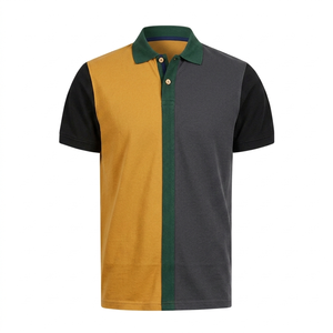 Chemises polo décontractées pour hommes à prix avantageux, coupe classique, tricotées, séchage rapide, anti-rides, manches courtes, nouveau design, couleurs unies, logo personnalisé - Product Image 2