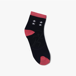 Men's Striped Ankle <b>Socks</b> Red White <b>Black</b> Knitted Breathable Cotton Spandex Summer Daily Wear - Product Image 5