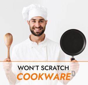 ชุดช้อนทำอาหารไม้ ช้อนเสิร์ฟอะคาเซียสไตล์เรียบง่าย เป็นมิตรกับสิ่งแวดล้อม ไม่ติดกระทะ ภาชนะบนโต๊ะอาหาร ราคาส่งออกจากโรงงานโดยตรง - Product Image 5