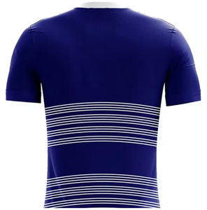 Men <b>Soccer</b> Uniforms Custom Football Jersey Striped Design Moisture Wicking Fitted Short Sleeve All Seasons Adult Sport Apparel - Product Image 5
