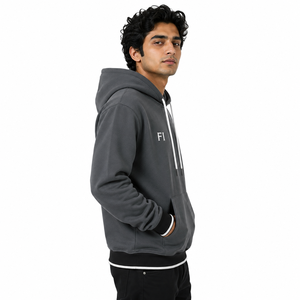 Sudadera con Capucha Personalizada de Felpa 100% Algodón Grueso para Hombre, Estilo Oversize con Hombros Caídos, Ropa Urbana Unisex, OEM EE. UU. - Product Image 2
