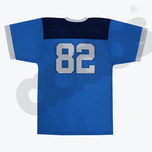 Custom High Quality for Style American Football Jersey Short Sleeve Printed V Neck <b>Polyester</b>/Cotton Sports Uniform - Product Image 3