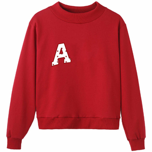Phi |   Beta |   Sigma |   Hermandades |   Sudadera Roja Raglán para Mujer, con Logotipo Personalizado de Silicona, para Club Universitario, Gimnasio, o Universidad Greek Life - Product Image 3