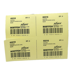 Rollo de papel autoadhesivo térmico de productos con etiqueta de envío blanca - Product Image 4