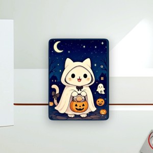 Outil de beauté pour extensions de cils, motifs chat mignon, Halloween, papillon, fleur, en acrylique, plaques magnétiques pour cils, réutilisables, écologiques - Product Image 1