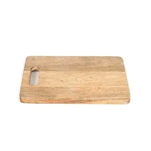 Planche à servir ronde en bois de manguier de haute qualité, faite à la main, finition polie, durable, écologique, utilisation alimentaire sûre, toutes occasions - Product Image 5