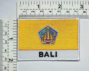 Patchs du drapeau national de Bali, drapeau de la région de Bali, T-shirt polo - Product Image 2