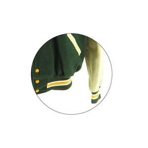 Hot Sale Trendy Women's Letterman Varsity Jacket Breathable Cotton Outerwear for Autumn and Winter Wholesale Price - Product Image 6