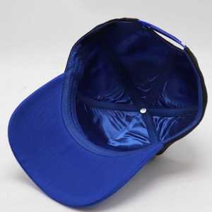 หมวกแก๊ป Zeta Phi Beta สีดำ-น้ำเงิน ปักลายสัญลักษณ์ชมรม ปรับขนาดได้ ทรงแบน ทันสมัย สวมใส่สบาย - Product Image 4
