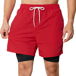 Custom Breathable 100% Cotton casual Mid Waist Drawstring Men's <b>Cargo</b> Jogger <b>Shorts</b> - Product Image 6