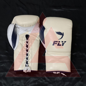 ถุงมือชกมวยแบบผูกเชือก Fly Pro X ระดับมืออาชีพ หนังคุณภาพสูง ระบายความชื้นและอากาศได้ดี เหมาะสำหรับการฝึกซ้อมและการแข่งขัน - Product Image 4