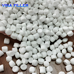 Granulés de masterbatch respirant à base de PE et de CaCO3, prix économique, qualité constante pour les fabricants de films de feuille arrière de couches - Product Image 1