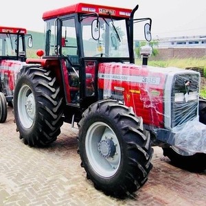 Tracteur à roues Massey Ferguson 385 d'occasion 2WD/4WD 90HP pour moteur et transmission, à prix abordable - Product Image 2