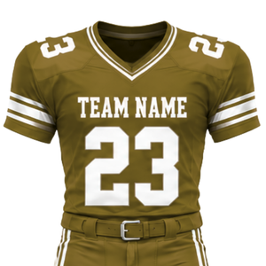 Maillot de football américain léger à col en V pour joueurs d'équipe, avec coutures durables et confort sportif - Product Image 3