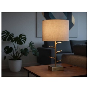 Lampe de table sculpturale en forme de branche, sans abat-jour, en aluminium, lampe de bureau, lampe de chevet, lampe de table à thème nautique, décoration - Product Image 5