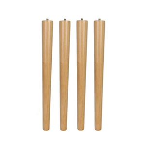 Modern Minimalist Coffee Table Legs Solid Wood Table Base Design for Contemporary Living Room Furniture Strong & Stylish <b>Support</b> - Product Image 1