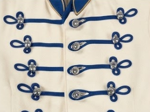 Veste de Hussard de Cérémonie Broderie Faite Main Style Historique pour Spectacle Scénique Formel - Product Image 6