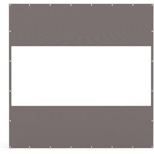 Cortina de Panel Transparente Resistente para Exteriores de 18 oz, Impermeable, de PVC y Poliéster, Resistente a la Intemperie y a Desgarros, para Patios y Gazebos - Product Image 1