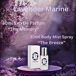 My Scent 28 Lavande Marine pour Femme 30ml Brume Corporelle Eau de Parfum 10g 15g Parfum Solide Huile Naturelle de Grasse Longue Durée OEM - Product Image 2