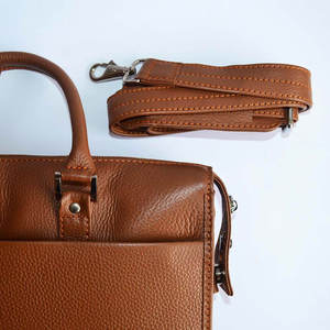 Nouveau Sac à Main pour Homme, Porte-Documents d'Affaires, Sac à Bandoulière Tendance en Cuir PU, Sac Messager - Product Image 1
