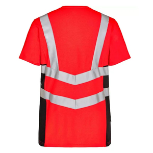 Camisetas de Trabajo de Alta Visibilidad para Hombre con Logotipo Personalizado, Ropa de Seguridad Reflectante para Construcción, Precio al por Mayor - Product Image 2