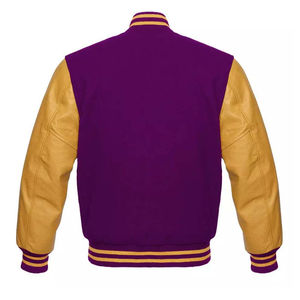 Veste de baseball sportive personnalisable brodée et imprimée de haute qualité, très tendance pour homme - Product Image 5