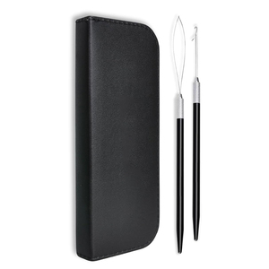 Kit de herramientas para la aplicación de extensiones de cabello con pinzas para extensiones de cabello para trabajo profesional en salones de belleza - Product Image 4