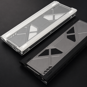 Boîtier de clavier mécanique en aluminium anodisé sur mesure selon dessin, usinage CNC, usine de fabrication pour kits de claviers de jeu - Product Image 2