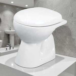 European Water Closet Anglo Indian Set Low Price Square Matt Ceramic EWC Toilet P Trap Concealed Tank One Piece - Product Image 2