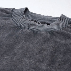 Nouvelle Arrivée 2026 – T-shirts délavés à l'acide les plus vendus – Tissu en toile respirant de haute qualité, couleurs et logo personnalisables, décontracté pour homme - Product Image 2