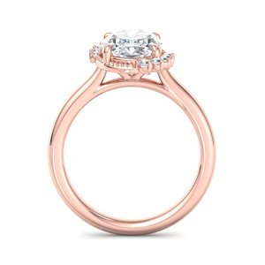 Oval Cut Moissanite Diamond S925 Silver Side <b>Spray</b> Plain Band Special Anniversary Gift Women Ring - Product Image 2