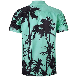 Camiseta Hawaiana Antiarrugas para Hombre, Calidad Premium, Ropa Casual, Últimos Diseños en Oferta, Camisetas para Hombre con Logotipo/Color Personalizado - Product Image 2