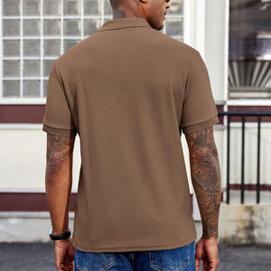 Polos Personalizables de Manga Corta para Hombre, Secado Rápido, Diseño de Primera Calidad, Marca Privada, Tela Elástica Personalizable - Product Image 2