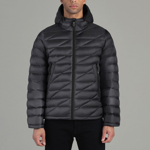 Nouvelle conception, veste longue en duvet pour homme de haute qualité, taille plus, doublure en polaire, coupe-vent, manteau chaud pour l'extérieur - Product Image 2