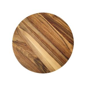 Bandeja de Servir Artesanal de Madera de Nogal – Plato Redondo de Madera, Decoración Natural para Mesa, Utensilios de Cocina Minimalistas, Regalo Único - Product Image 1