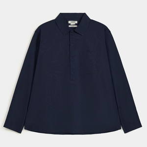 เสื้อยืดผ้าฝ้าย 100% ระบายอากาศได้ดี ทรงพอดีตัว สวมใส่สบาย ลายเรียบ ย้อมเส้นด้าย  เหมาะสำหรับใส่ในโอกาสที่เป็นทางการ - Product Image 2