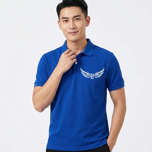 Chemise Homme Tricotée Imprimée de Haute Qualité à Manches Courtes et Longues, Anti-Plis, Décontractée, pour le Golf, Respirante, Séchage Rapide, Vente en Gros - Product Image 4